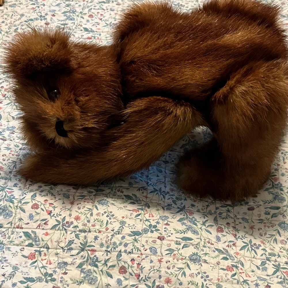 Adorable teddy bear moving arms and legs Fluffy fur Brown Bear - Picture 2 of 10